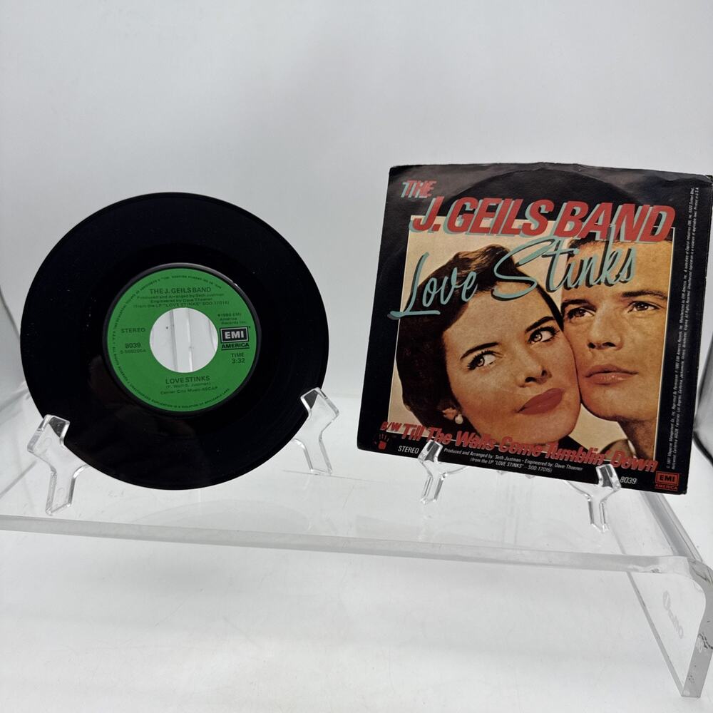 THE J. GEILS BAND: Love Stinks Vinyl EMI America GREAT CONDITION